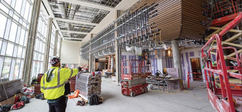 Marshall Patient Tower Construction