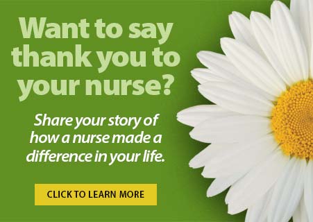 Nominate a special nurse for the DAISY Award.